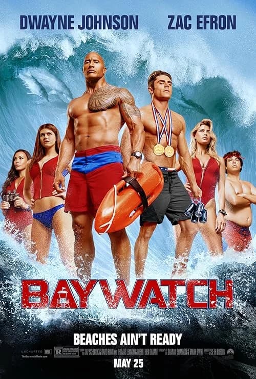 Baywatch film posteri