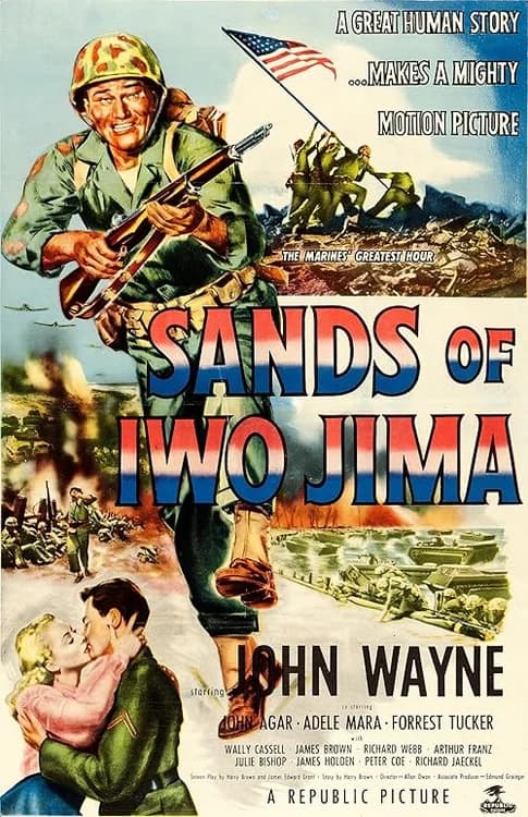 Sands of Iwo Jima film posteri