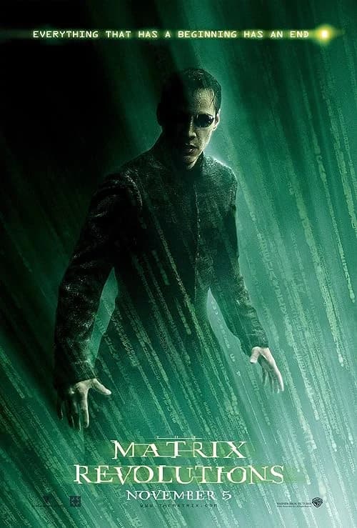 The Matrix Revolutions film posteri