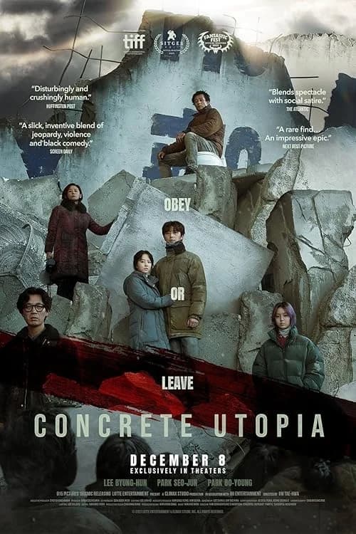 Concrete Utopia film posteri