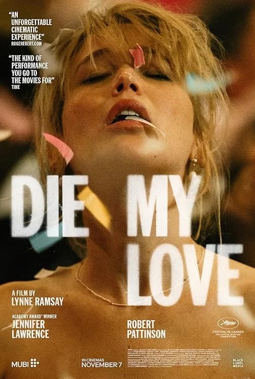 Die My Love film posteri